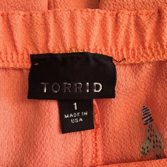 TORRID Cactus Print Ruffle Sleeve Tank Plus Size 1 - Picture 5 of 5